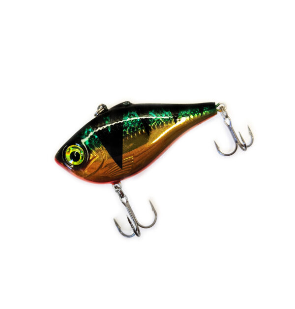 Metallic Perch Custom Rapala Rippin' Rap