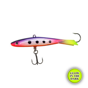 Purple Haze Glow Custom Rapala Jigging Shadow Rap